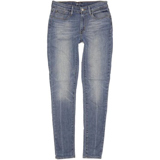 Levi's Women Blue Skinny Slim Stretch Jeans W29 L33