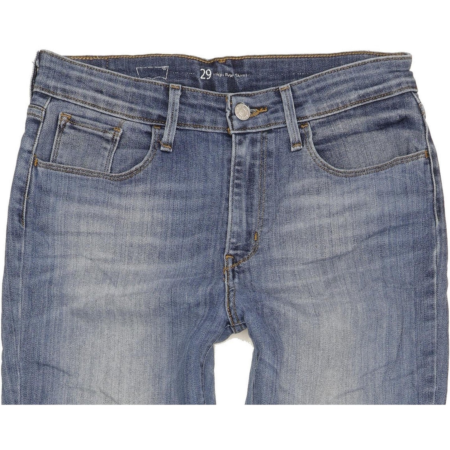Levi's Women Blue Skinny Slim Stretch Jeans W29 L33
