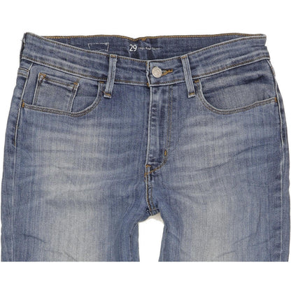 Levi's Women Blue Skinny Slim Stretch Jeans W29 L33