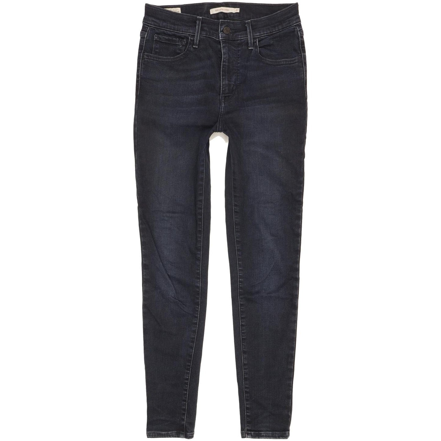 Levi's 720 Super Women Navy Skinny Slim Stretch Jeans W27 L27