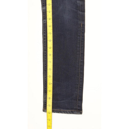 G-Star Defend Men Blue Straight Slim Stretch Jeans W26 L28