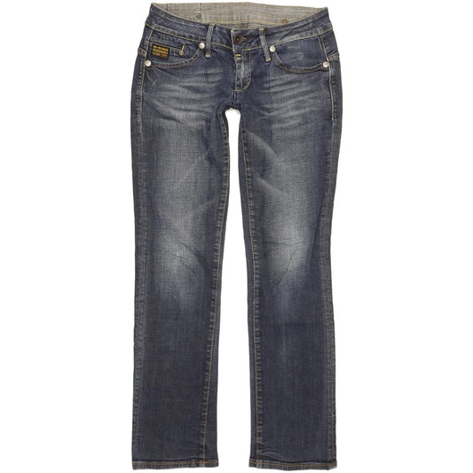 G-Star Midge Men Blue Straight Slim Stretch Jeans W29 L30