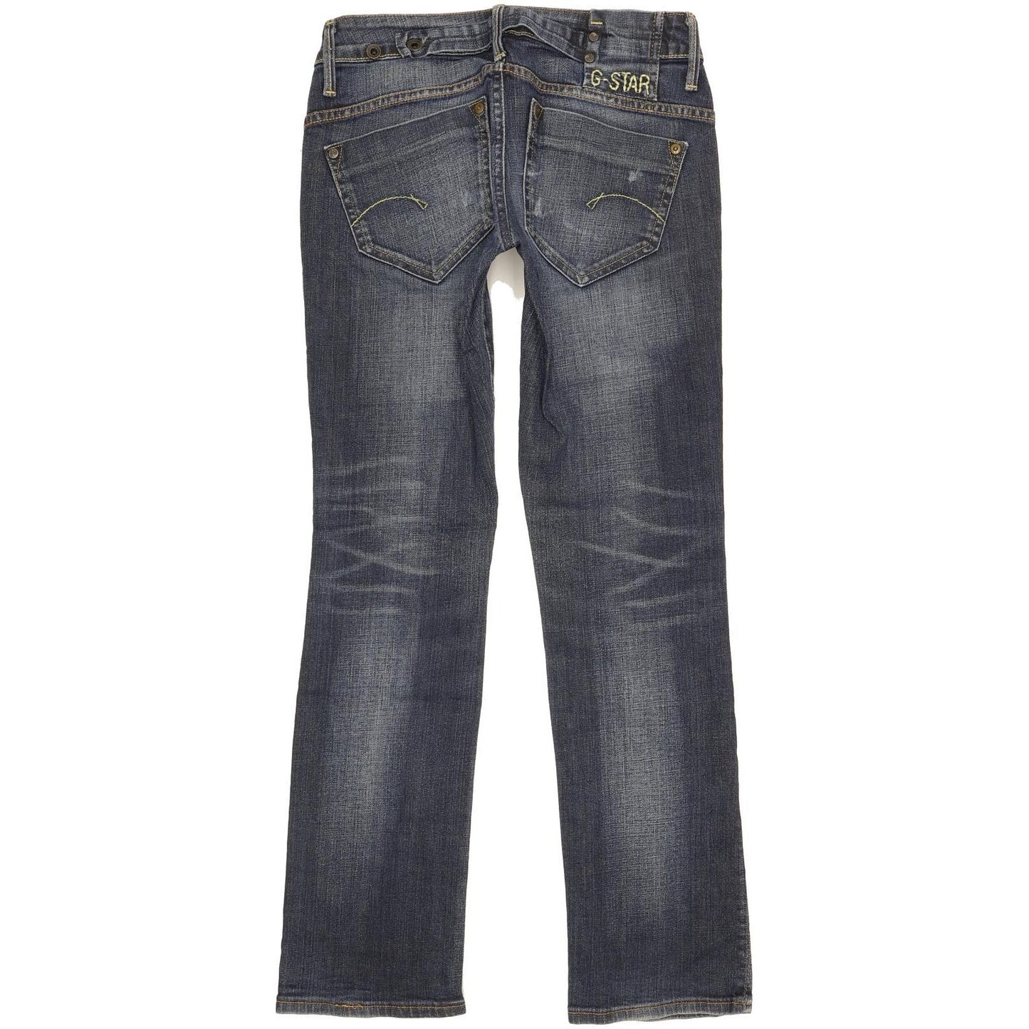 G-Star Midge Men Blue Straight Slim Stretch Jeans W29 L30