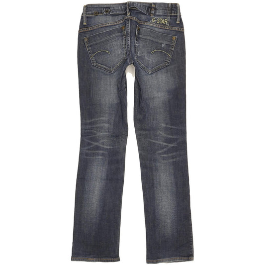 G-Star Midge Men Blue Straight Slim Stretch Jeans W29 L30