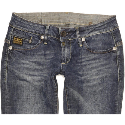 G-Star Midge Men Blue Straight Slim Stretch Jeans W29 L30