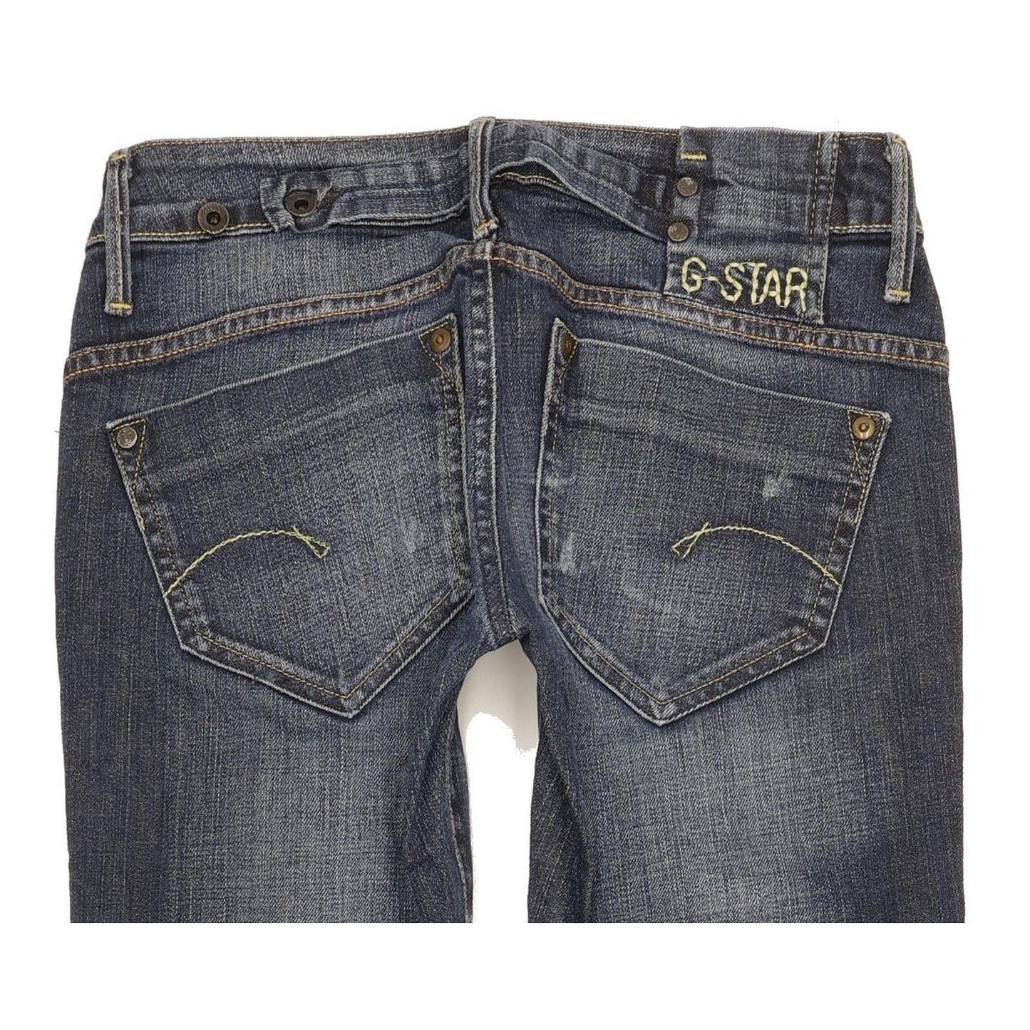 G-Star Midge Men Blue Straight Slim Stretch Jeans W29 L30