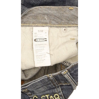 G-Star Midge Men Blue Straight Slim Stretch Jeans W29 L30