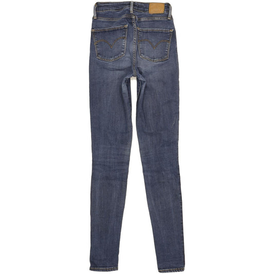 Levi's 721 Women Blue Skinny Slim Stretch Jeans W25 L32