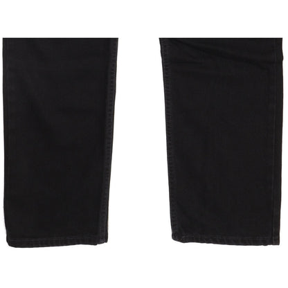 Levi's 521 Men Black Straight Regular Jeans W33 L35