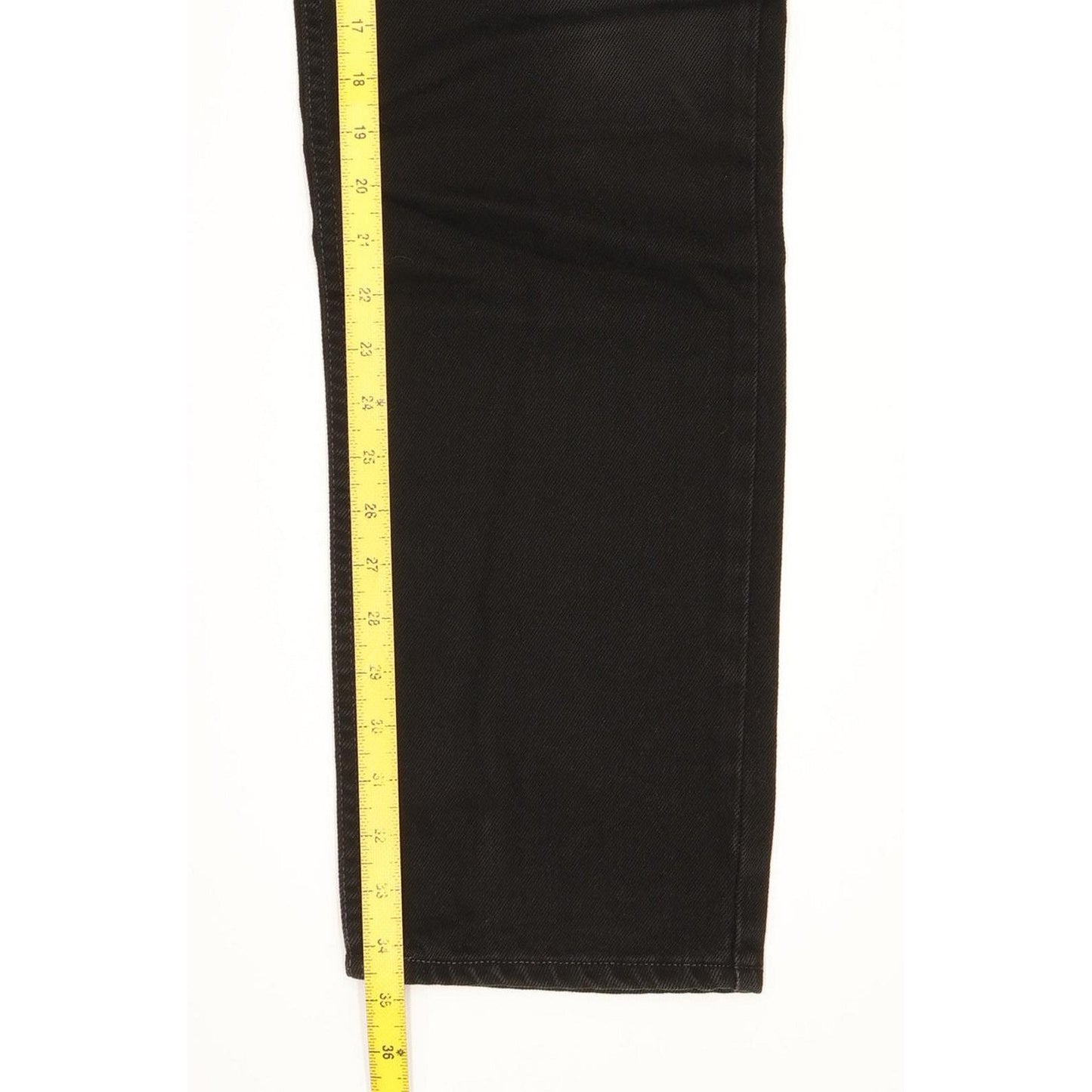 Levi's 521 Men Black Straight Regular Jeans W33 L35