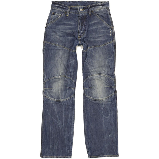 G-Star 5620 Men Blue Straight Loose Jeans W31 L32