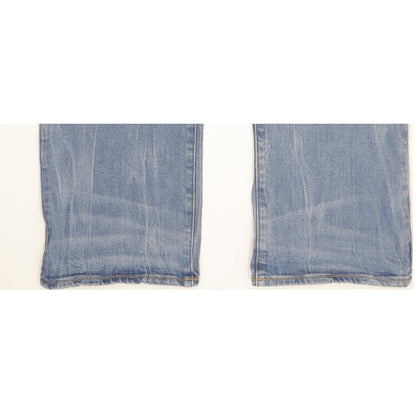 G-Star 3301 Men Blue Straight Loose Stretch Jeans W34 L29