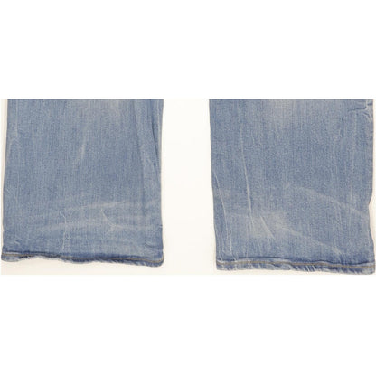 G-Star 3301 Men Blue Straight Loose Stretch Jeans W34 L29