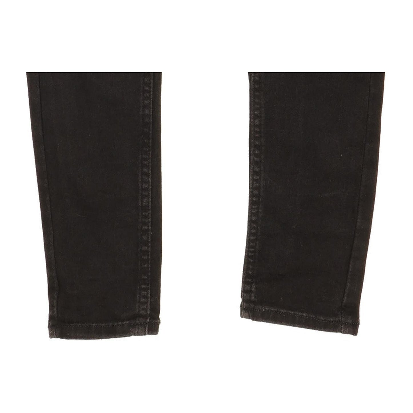 Levi's 710 Super Women Black Skinny Slim Stretch Jeans W26 L31