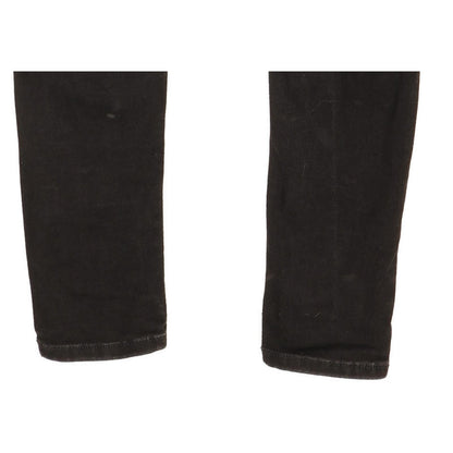 Levi's 710 Super Women Black Skinny Slim Stretch Jeans W26 L31