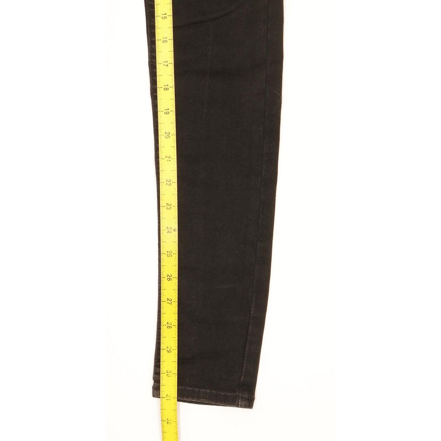 Levi's 710 Super Women Black Skinny Slim Stretch Jeans W26 L31