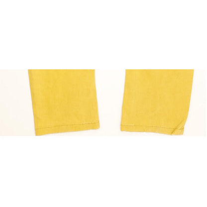 G-Star 3301 Women Yellow Skinny Slim Stretch Jeans W28 L28