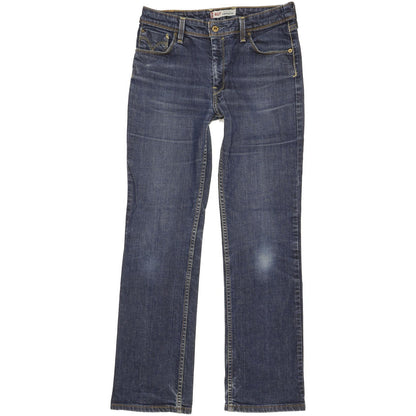 Levi's 627 Women Blue Straight Slim Stretch Jeans W31 L30