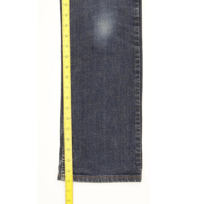 Levi's 627 Women Blue Straight Slim Stretch Jeans W31 L30