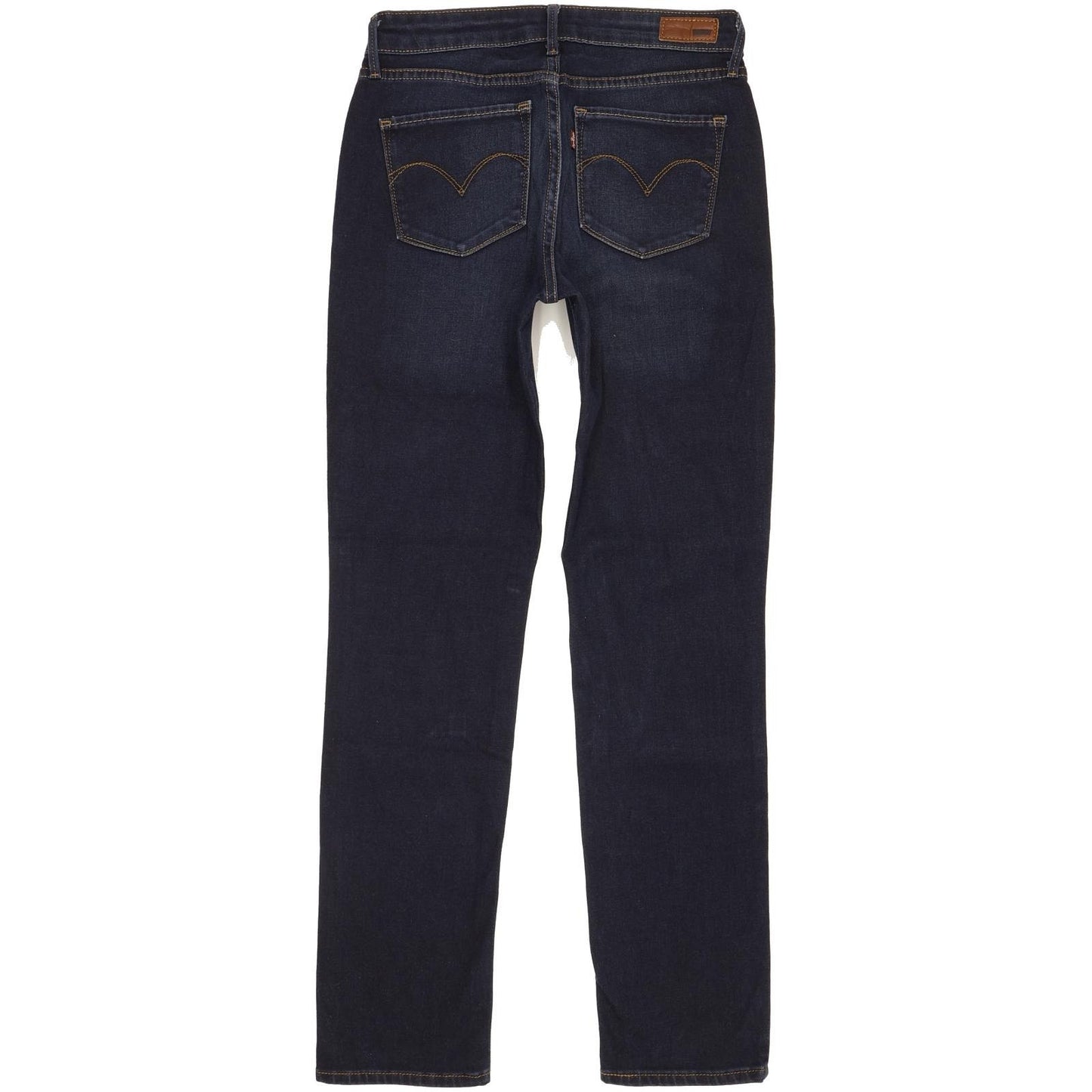 Levi's Demi Curve Women Navy Straight Classic Stretch Jeans W27 L30