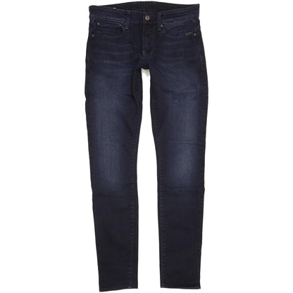 G-Star Revend Men Navy Skinny Slim Stretch Jeans W32 L34