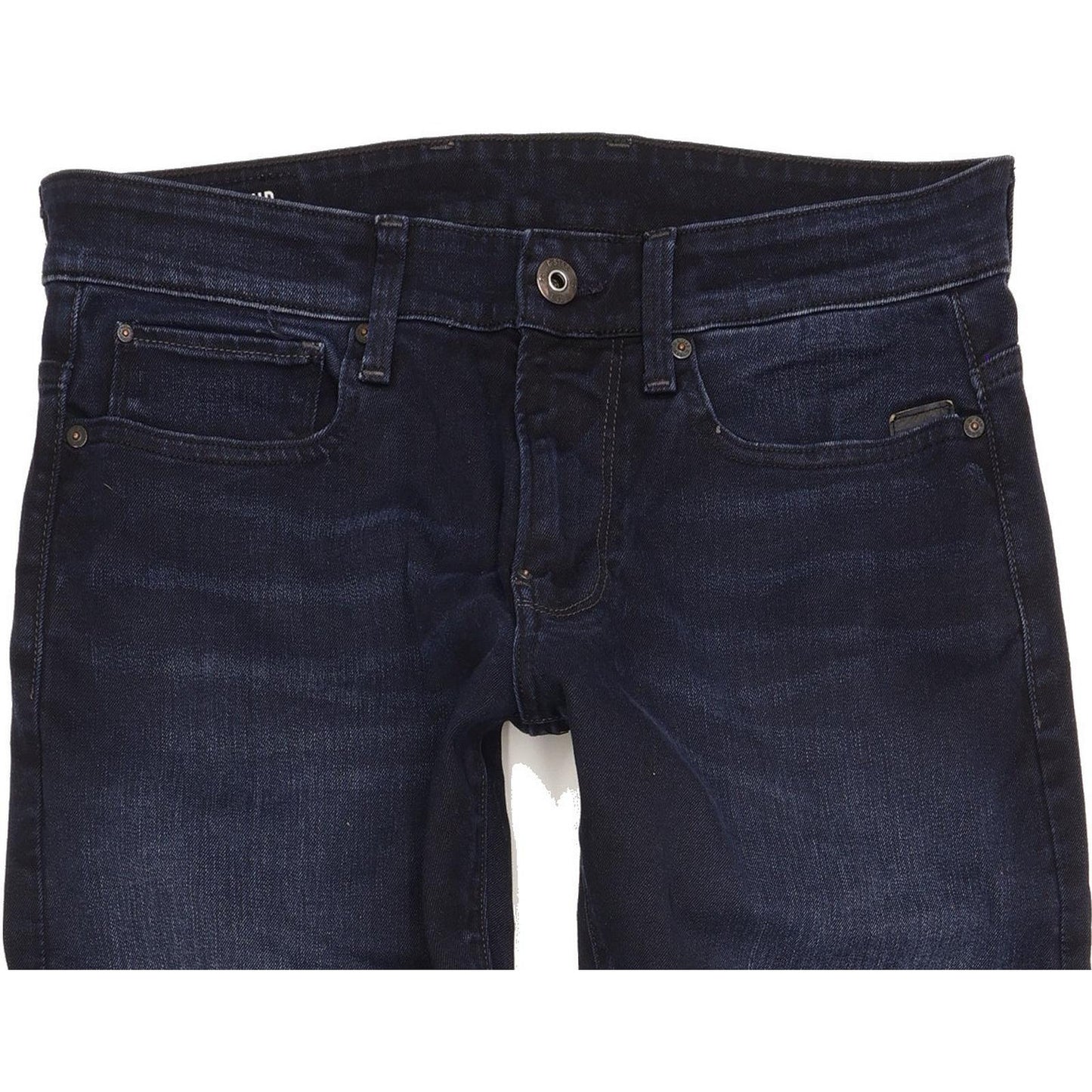 G-Star Revend Men Navy Skinny Slim Stretch Jeans W32 L34