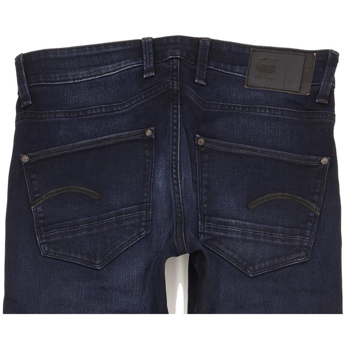 G-Star Revend Men Navy Skinny Slim Stretch Jeans W32 L34