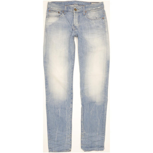 G-Star 3301 Low Men Blue Tapered Slim Jeans W33 L35