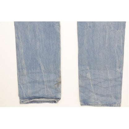 G-Star 3301 Low Men Blue Tapered Slim Jeans W33 L35