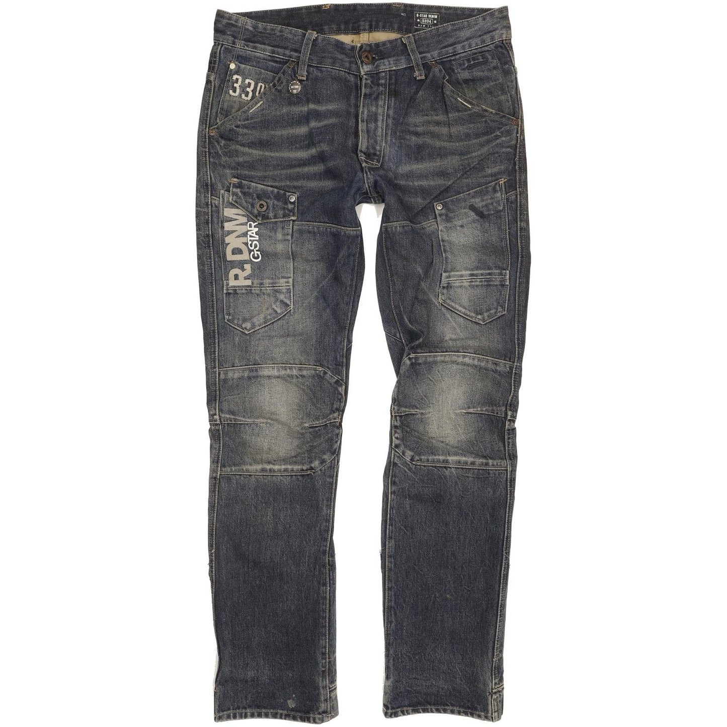 G-Star General 5620 Men Navy Tapered Regular Jeans W33 L34