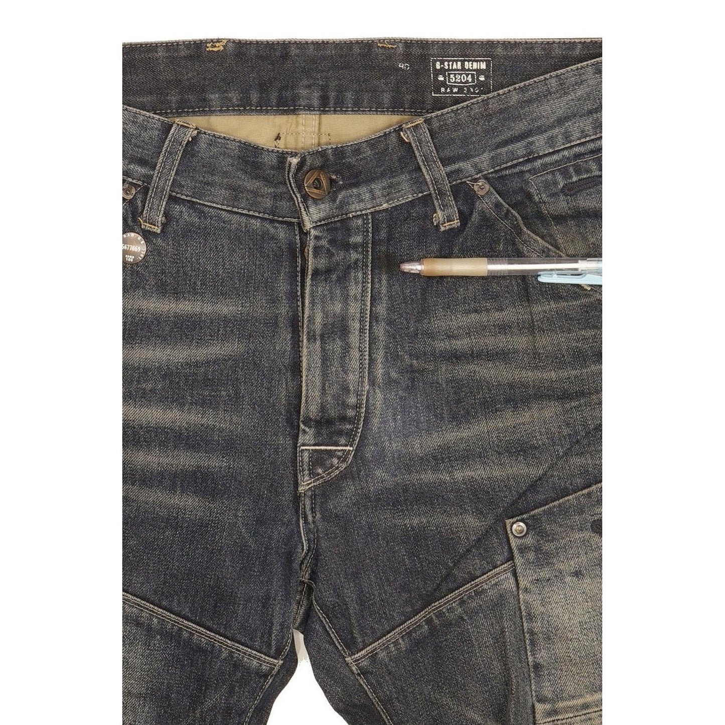 G-Star General 5620 Men Navy Tapered Regular Jeans W33 L34
