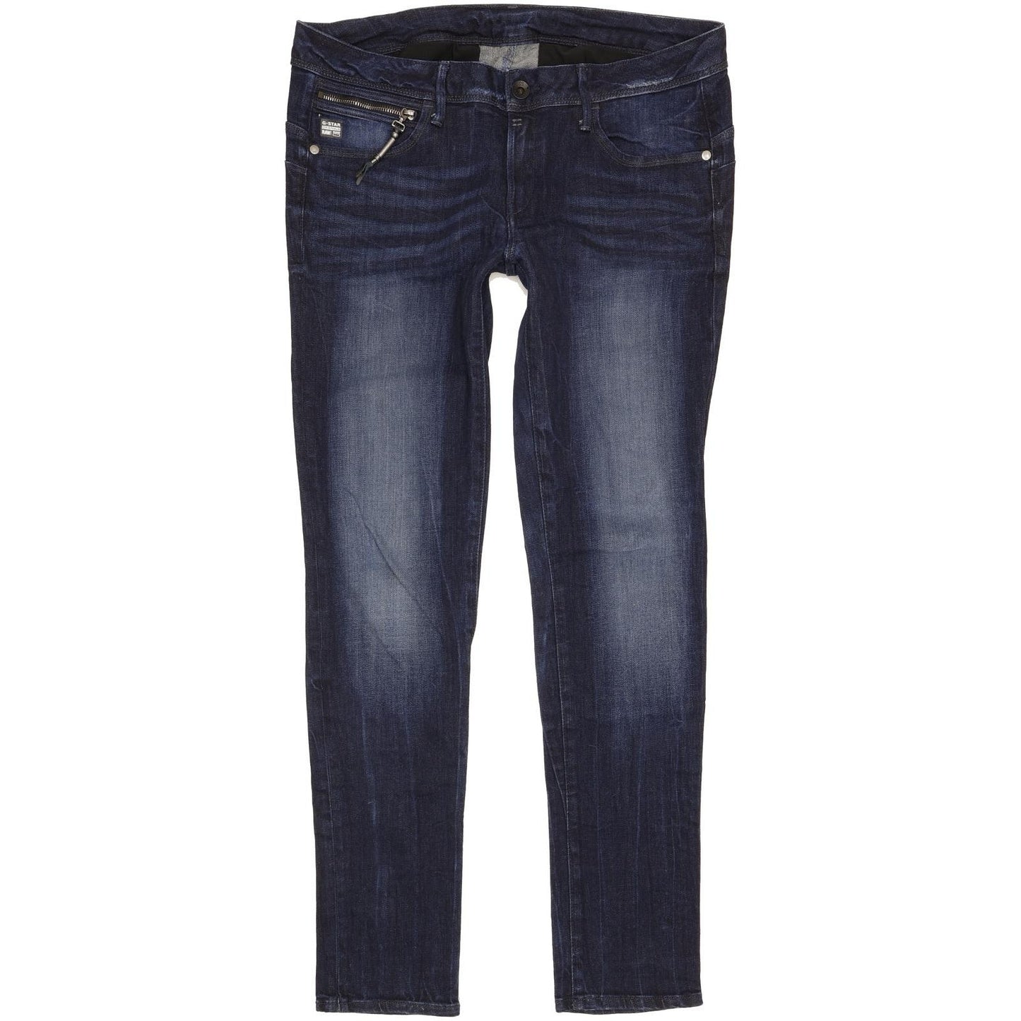 G-Star Midge Sculpted Women Navy Skinny Slim Stretch Jeans W31 L30