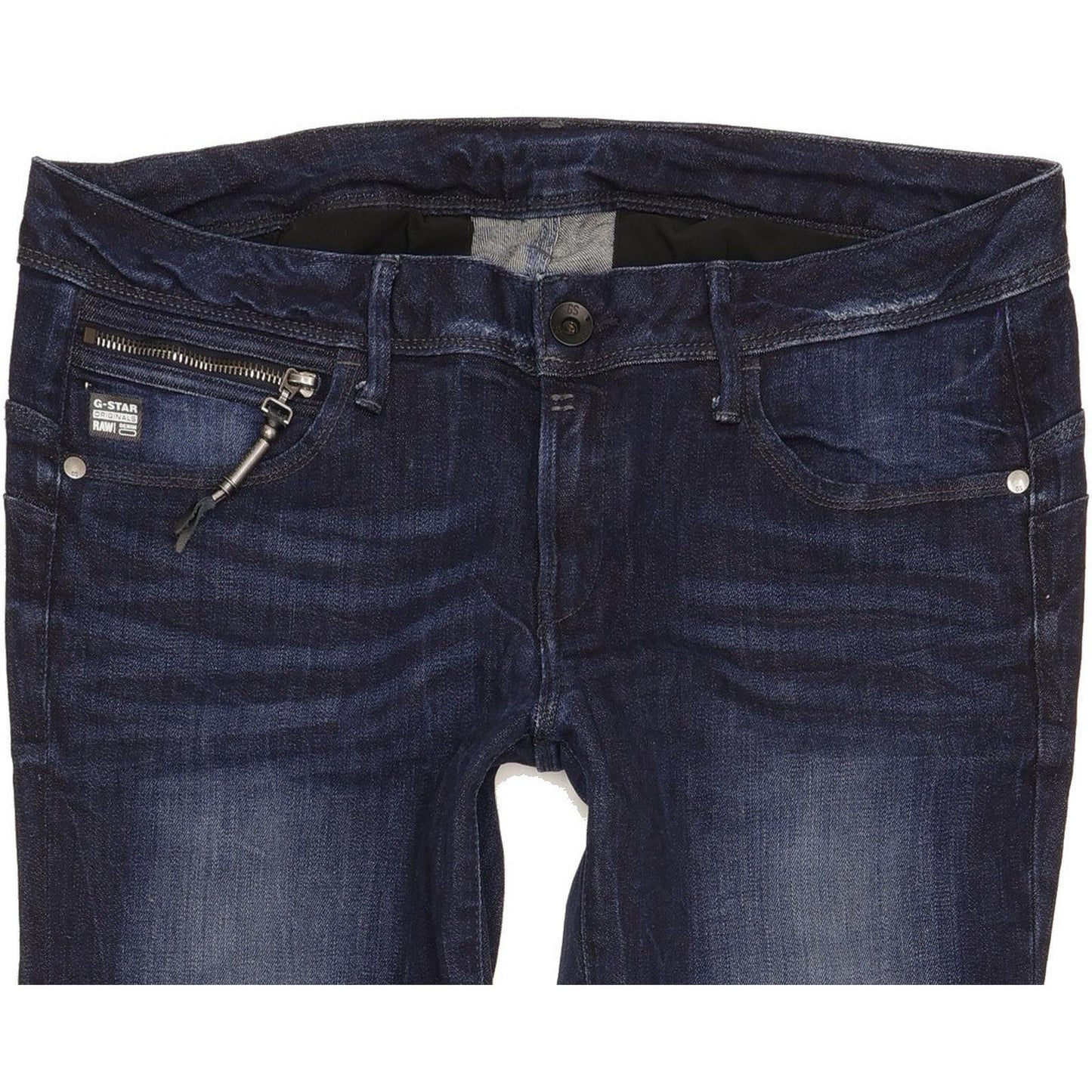 G-Star Midge Sculpted Women Navy Skinny Slim Stretch Jeans W31 L30