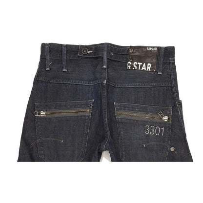 G-Star Men Navy Straight Regular Jeans W31 L31