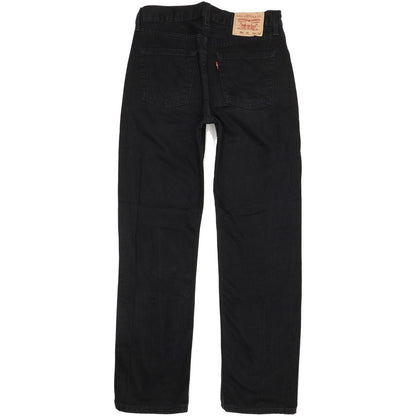 Levi's 751 Men Black Straight Regular Jeans W31 L32