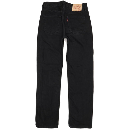 Levi's 751 Men Black Straight Regular Jeans W31 L32