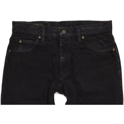 Lee Portland Men Black Straight Regular Jeans W34 L31