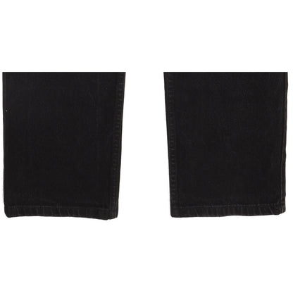 Lee Portland Men Black Straight Regular Jeans W34 L31