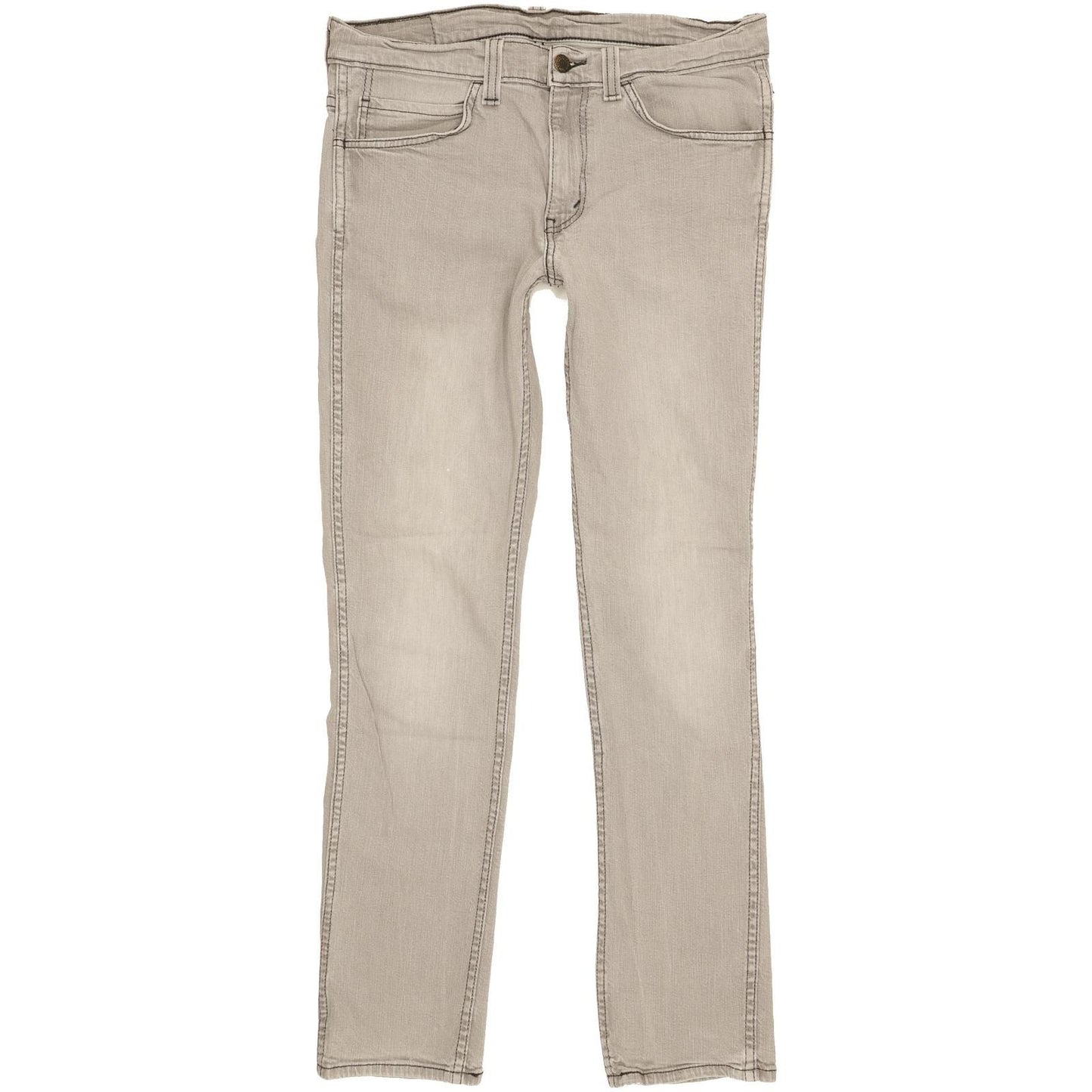 Levi's 511 Men Grey Straight Slim Stretch Jeans W32 L31