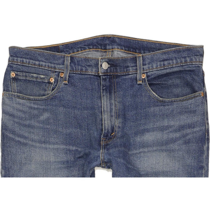 Levi's 512 Blue Tapered Slim Stretch Jeans High Waisted W37 L33