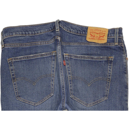 Levi's 512 Blue Tapered Slim Stretch Jeans High Waisted W37 L33