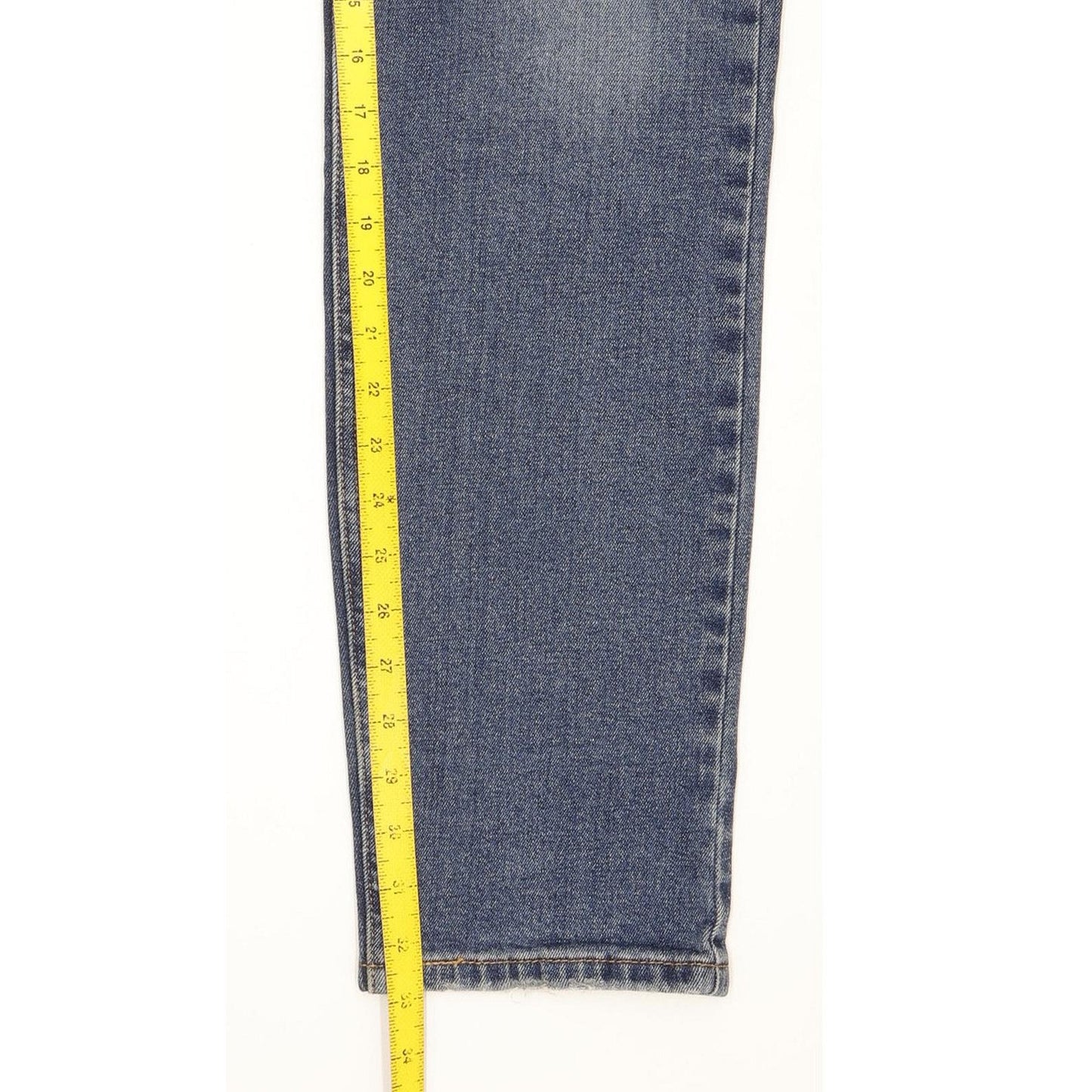Levi's 512 Blue Tapered Slim Stretch Jeans High Waisted W37 L33