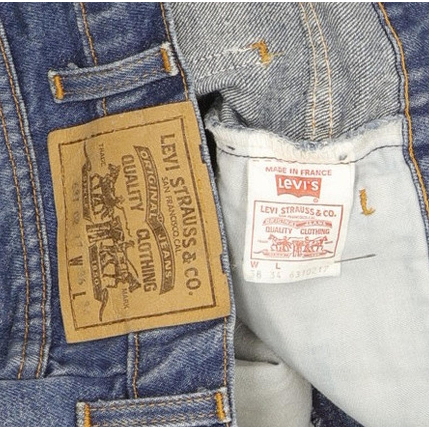 Levi's 631 Men Blue Straight Regular Jeans W36 L29