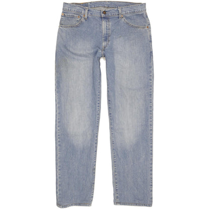Levi's 521 Men Blue Straight Regular Stretch Jeans W36 L32
