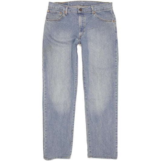 Levi's 521 Men Blue Straight Regular Stretch Jeans W36 L32