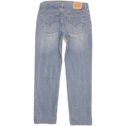 Levi's 521 Men Blue Straight Regular Stretch Jeans W36 L32