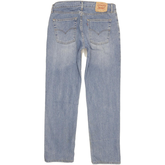 Levi's 521 Men Blue Straight Regular Stretch Jeans W36 L32