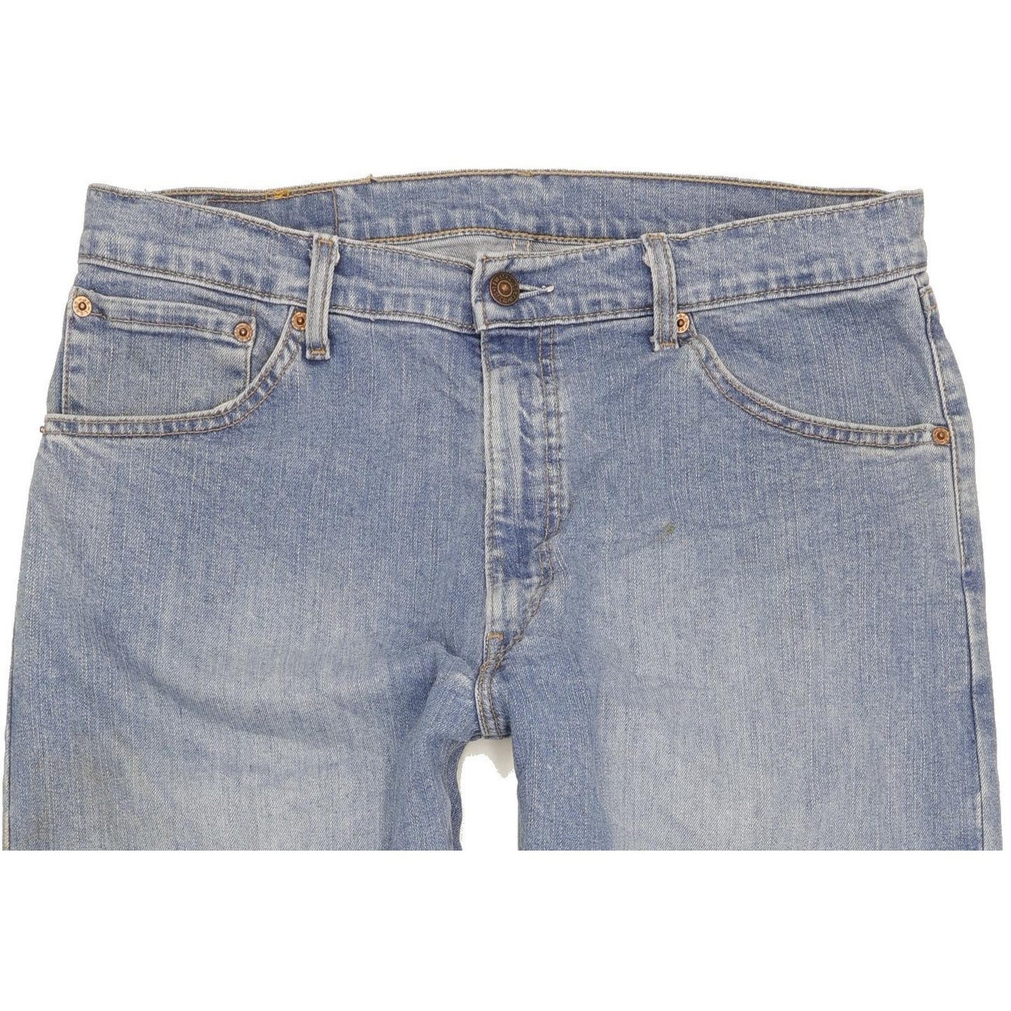 Levi's 521 Men Blue Straight Regular Stretch Jeans W36 L32