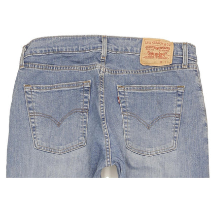 Levi's 521 Men Blue Straight Regular Stretch Jeans W36 L32
