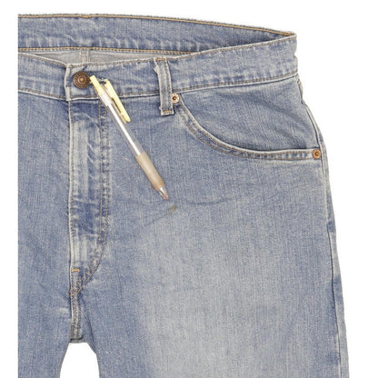 Levi's 521 Men Blue Straight Regular Stretch Jeans W36 L32